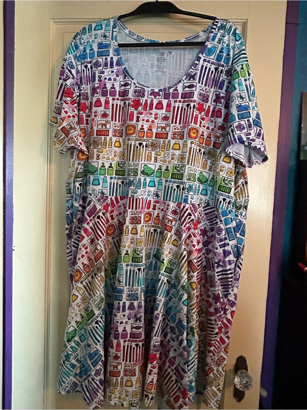 ADULT "SMARTY PAINTS"
RAINBOW ART SUPPLIES SUPER TWIRLER DRESS